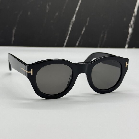 NEW TOM FORD LUCINDA TF1212 01A BLACK UNISEX SUNGLASSES TOM FORD FT1212 01A main image 6